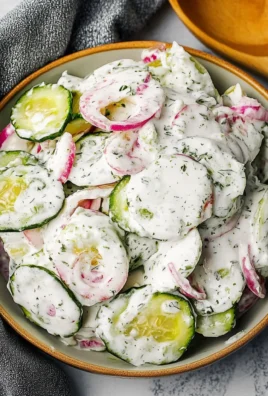 Creamy Cucumber Salad