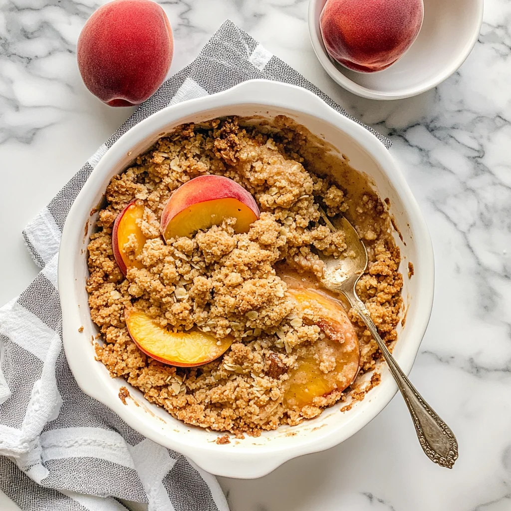 Peach Crisp Recipe