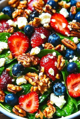 15-Minute Strawberry Spinach Salad