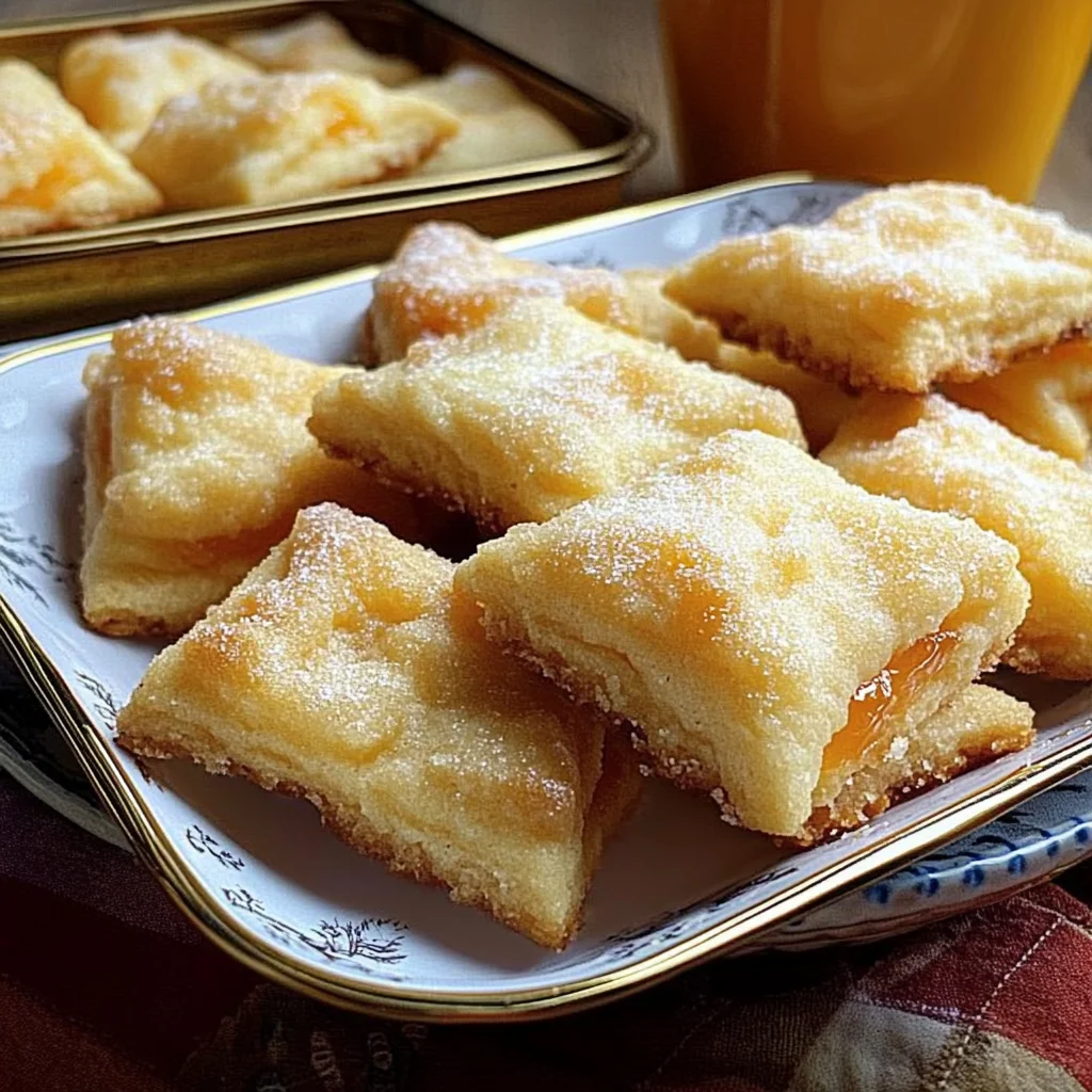 Apricot Pillow Cookies