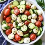 Cucumber Caprese Salad