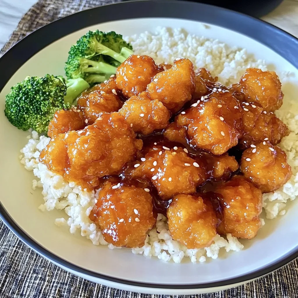 Easy Orange Chicken