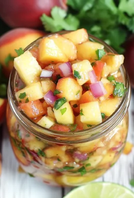 Fresh Peach Salsa recipe