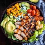 Grilled Buffalo Chicken Salad