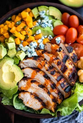 Grilled Buffalo Chicken Salad