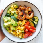 Grilled Shrimp and Vegetable Bowl