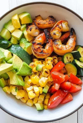 Grilled Shrimp and Vegetable Bowl