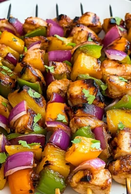 Hawaiian Chicken Kabobs