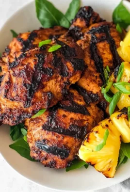 Homemade Grilled Pineapple Chicken