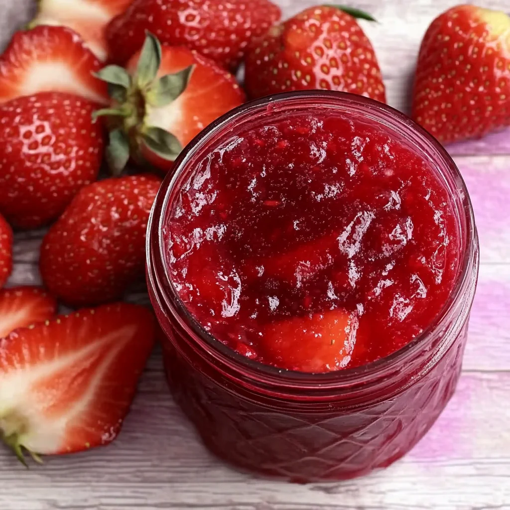 Homemade Strawberry Jam Recipe (No Pectin)