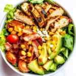 Honey Mustard Chicken Salad with Avocado, Turkey Bacon & Goat Cheese