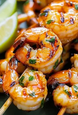 Honey Sriracha Shrimp Kebab Recipe