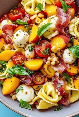 Hot Honey Tortellini Pasta Salad