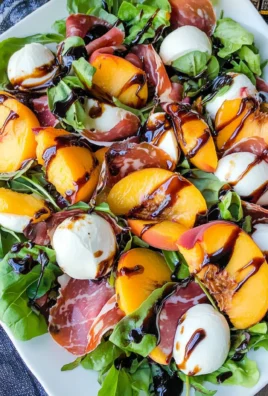 Peach Caprese Salad