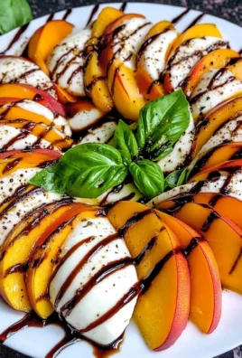 Peach Caprese Salad