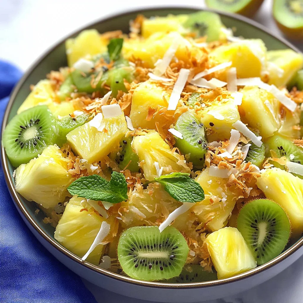 Pineapple Kiwi Salad