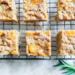 Rosemary Apricot Bars