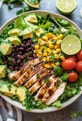 Santa Fe Chicken Salad with Tangy Lime Dressing