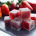 Strawberry and chilli jellies