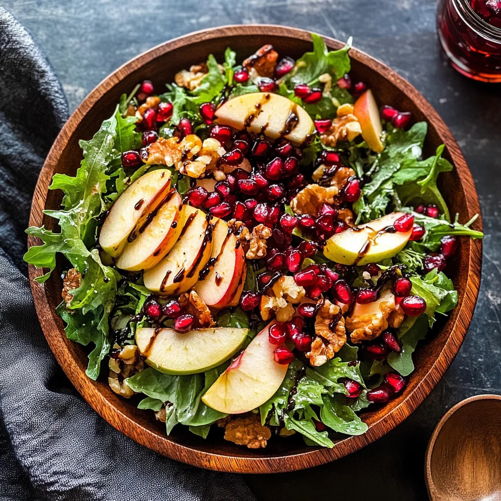 Apple Pomegranate Salad