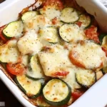 Baked Chicken and Zucchini Casserole with Tomato