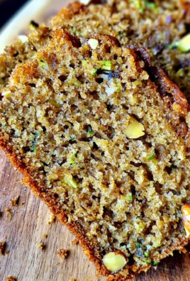 Best Ever Zucchini Walnut Bread