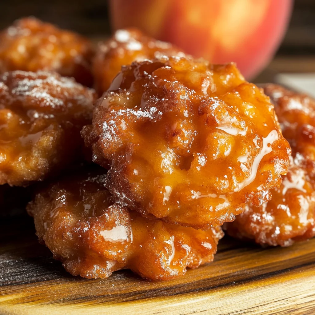 Canned Peach Fritters Recipe