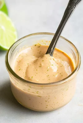 Chili Lime Tahini Sauce