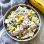 Cottage Cheese Chicken Salad with Banana Peppers