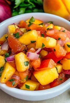 Easy Homemade Fresh Peach Salsa Recipe