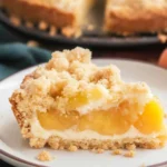 Easy Italian Peach Crumb Cake