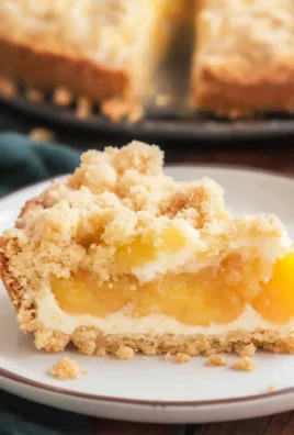 Easy Italian Peach Crumb Cake