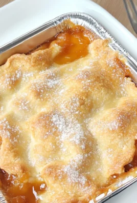 Easy Peach Cobbler Recipe