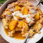 Easy Southern Peach Cobbler [with Canned Peaches]