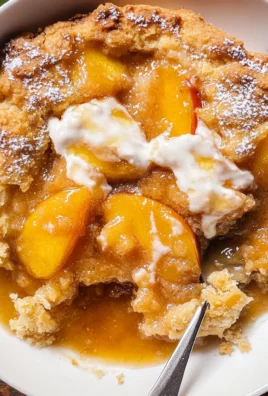 Easy Southern Peach Cobbler [with Canned Peaches]