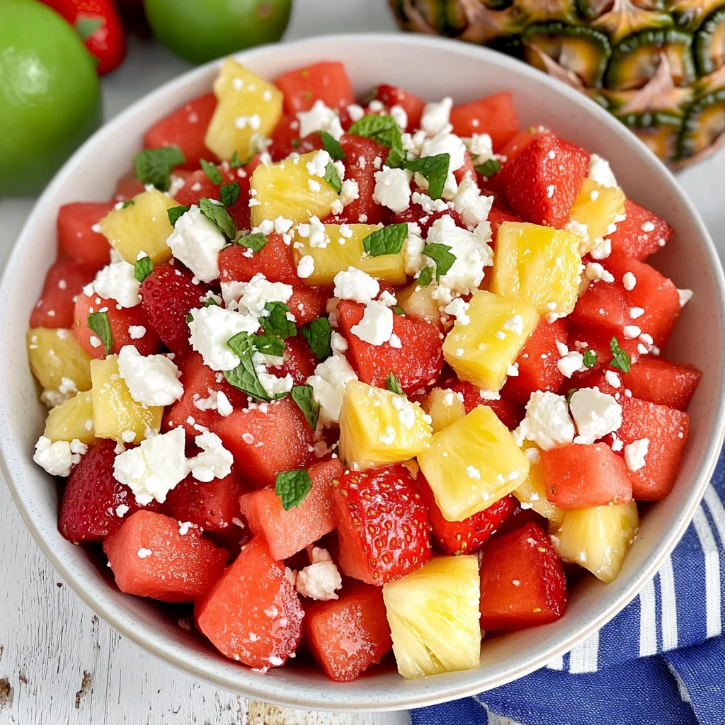 Easy Watermelon Salad