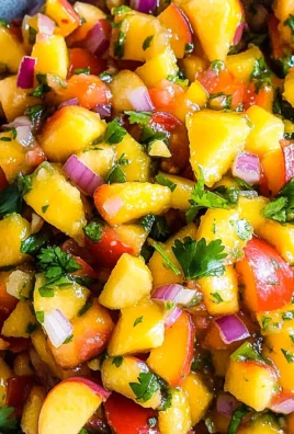 Fresh Peach Salsa