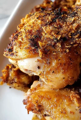 Garlic Parmesan Chicken Thighs