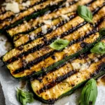 Grilled Zucchini with Parmesan