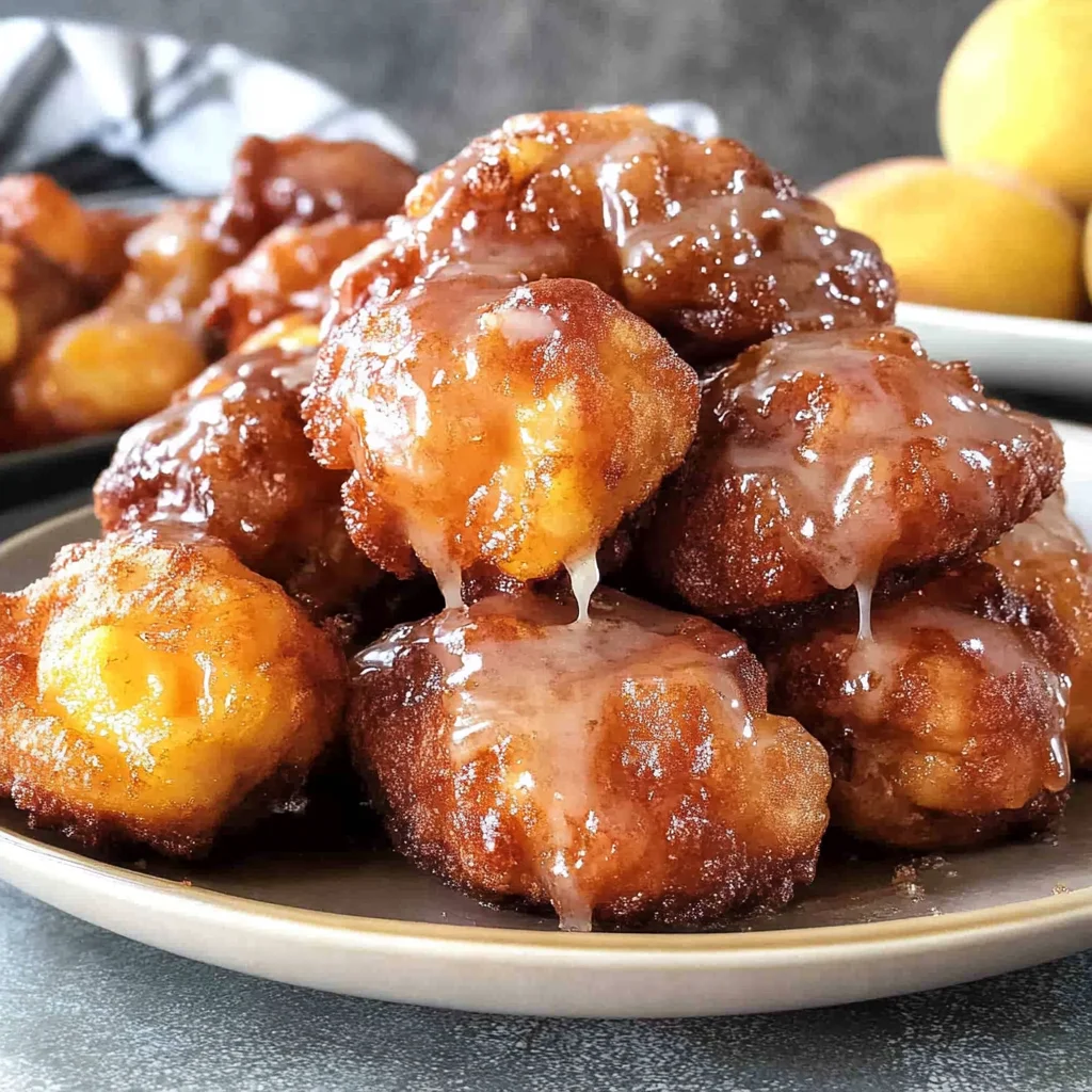 Homemade Fresh Peach Fritters (Simple and Delicious)