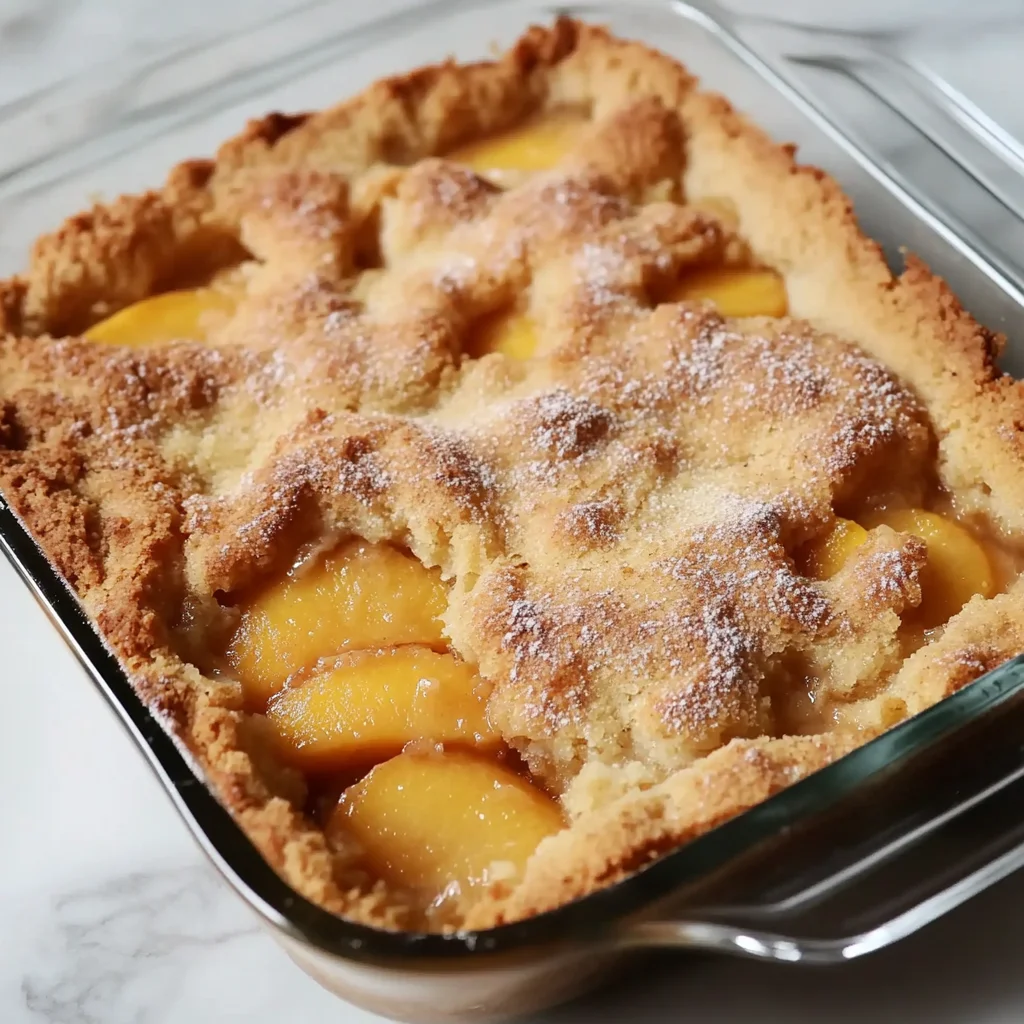Juicy Peach Cobbler
