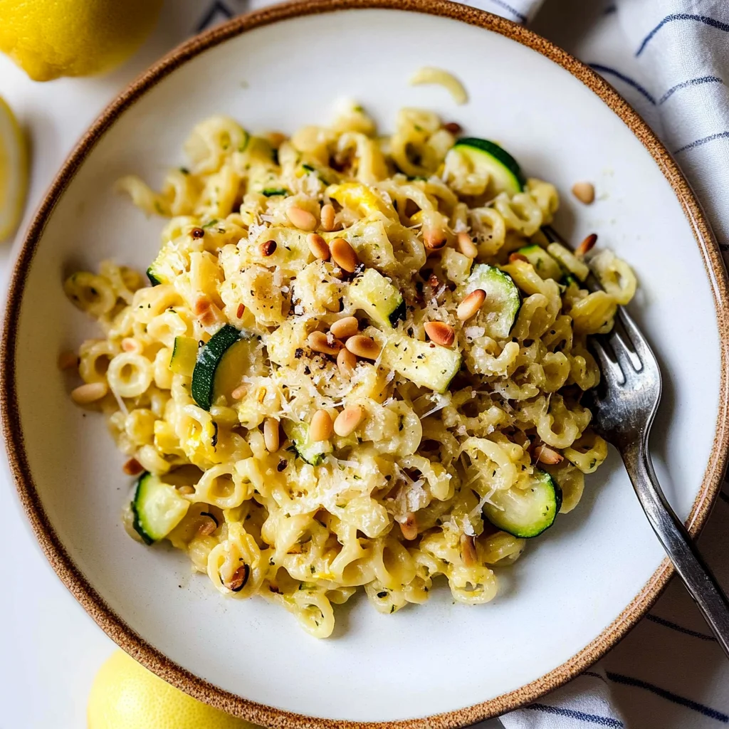 Lemon Zucchini Pasta