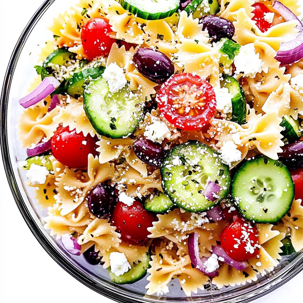 Mediterranean Pasta Salad