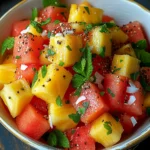 Melon and Pineapple Salad: A Fresh, Juicy BBQ Side Dish Favorite
