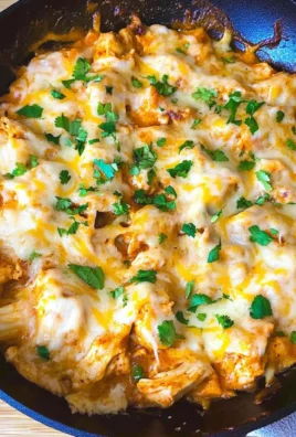 One Pot Low Carb Chicken Enchilada Skillet