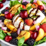 Peach Burrata Salad