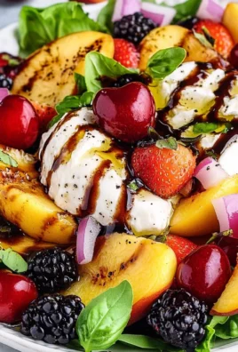 Peach Burrata Salad