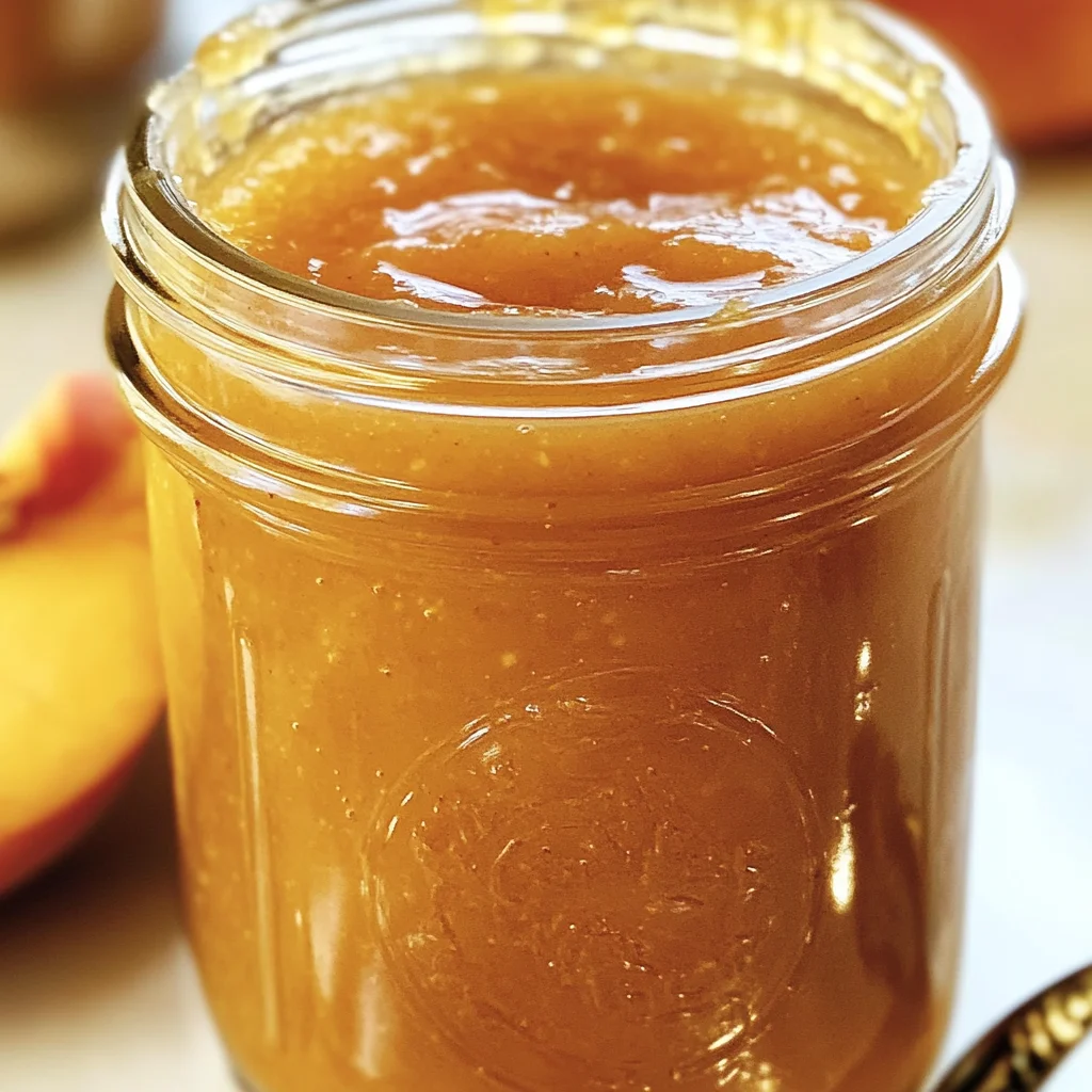 Peach Butter Recipe