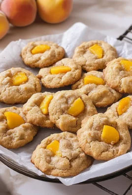 Peach Cobbler Cookies