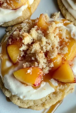 Peach Cobbler Cookies